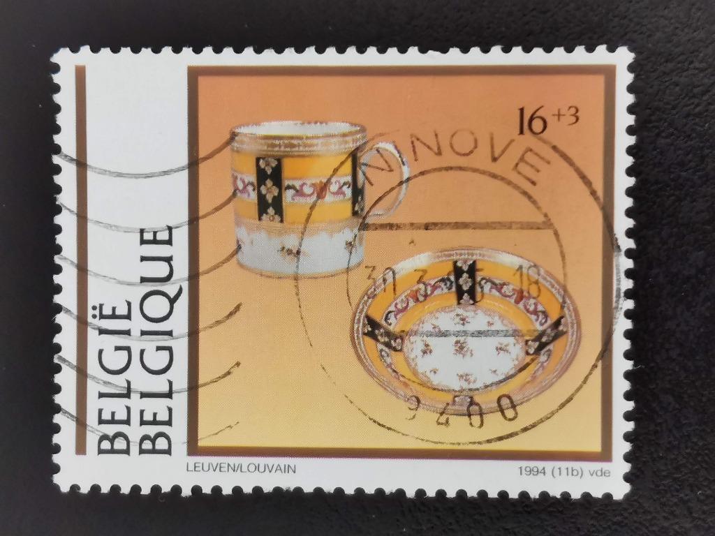 Belgique 1994 - Porcelaine belge - Tournai, Enlèvement ou Envoi, Affranchi