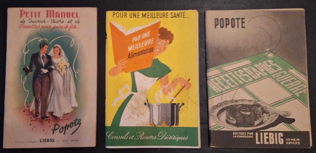 3 x  Liebig, Enlèvement, Utilisé, Autres types