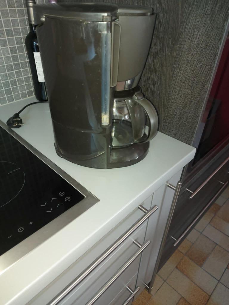 zwart koffiemachine, Elektronische apparatuur, Koffiezetapparaten, Ophalen, Gebruikt, Koffiemachine, Gemalen koffie