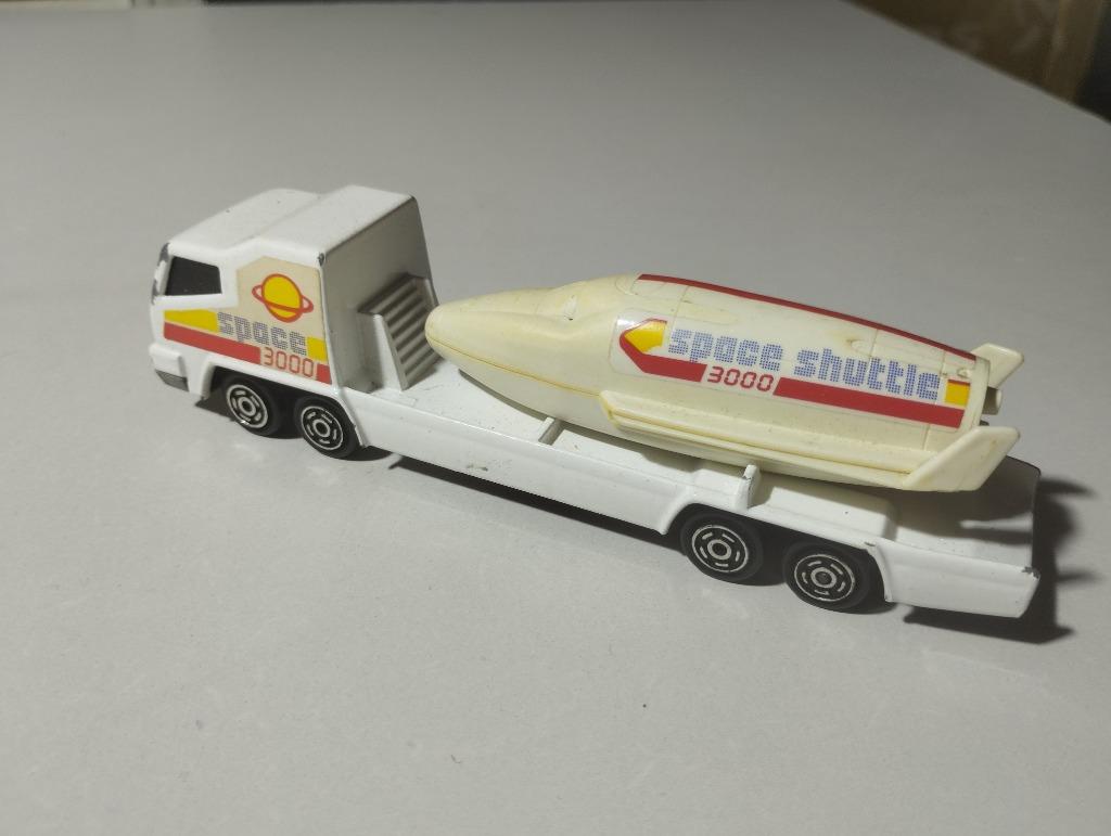 Majorette Transporter 1/100 SPACE SHUTTLE 3000, Ophalen of Verzenden, Gebruikt, Bus of Vrachtwagen