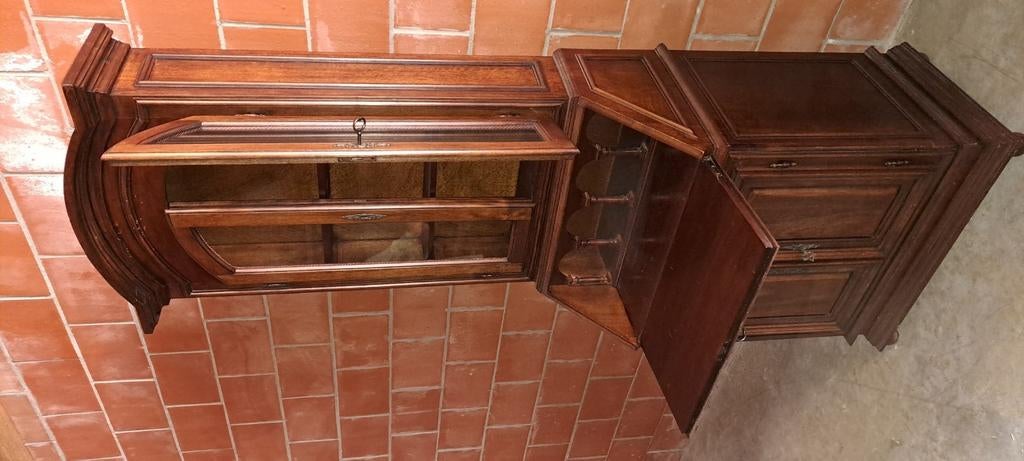 Wandkast secretaire, Ophalen, Zo goed als nieuw
