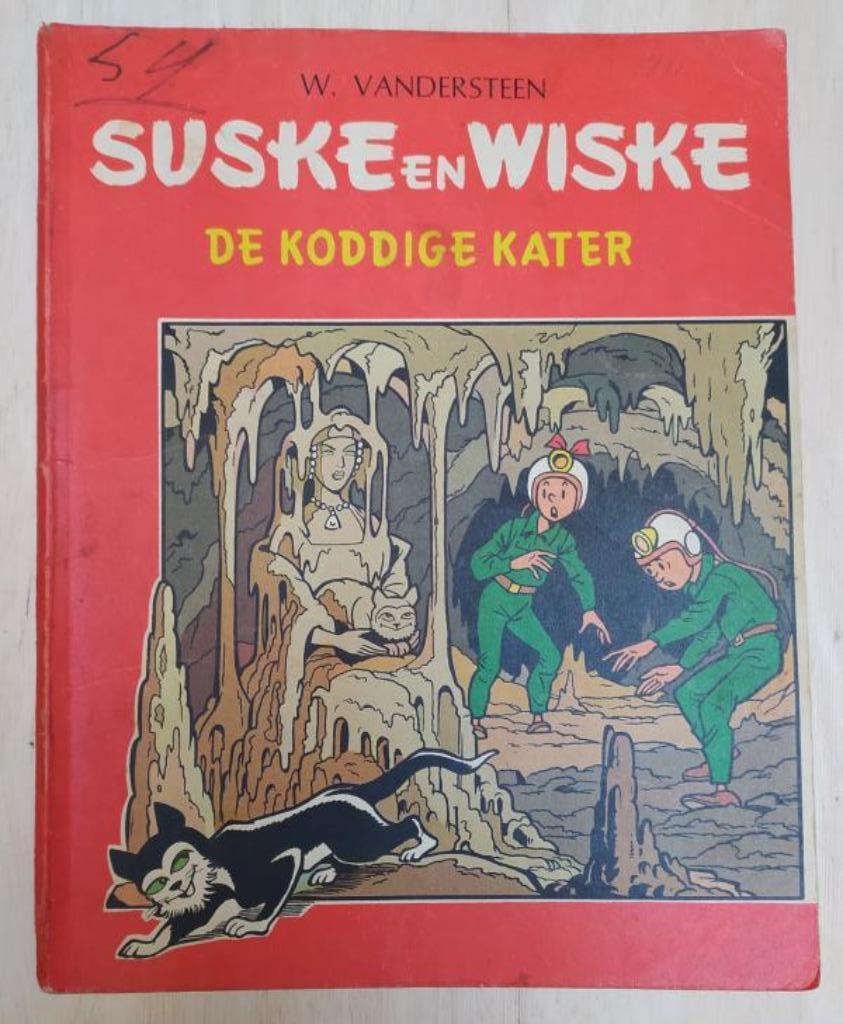 Suske en Wiske - De koddige kater ( 1965 ), Boeken, Ophalen of Verzenden