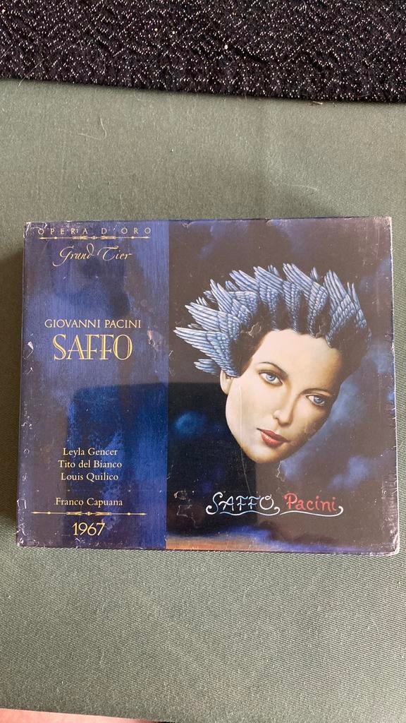 Giovanni Pacini - Saffo, Enlèvement ou Envoi, Neuf, dans son emballage, Opéra ou Opérette, Coffret