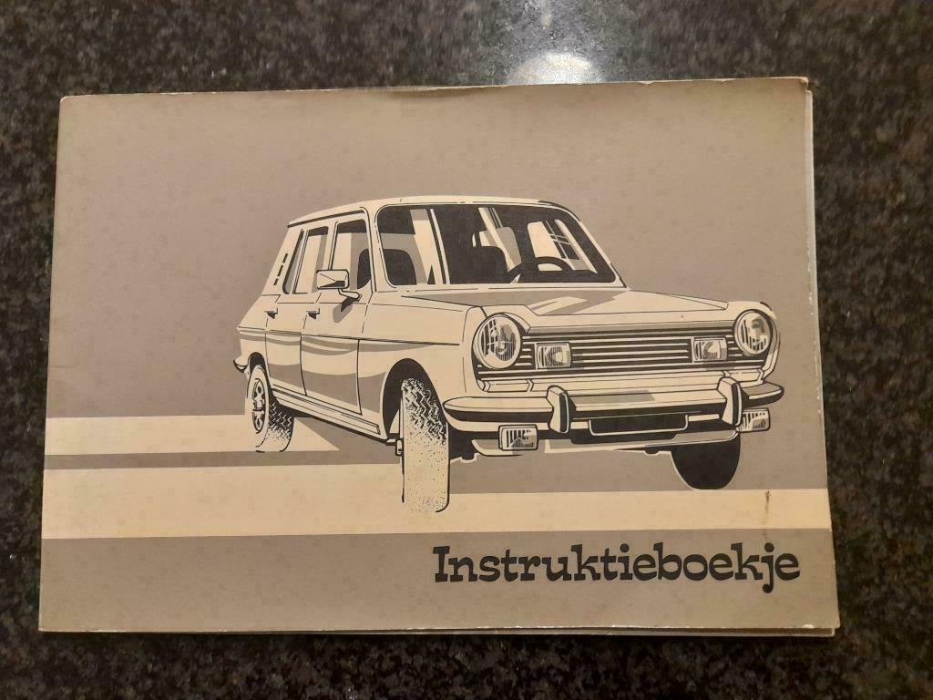 Instructieboekje simca 1100, Ophalen of Verzenden