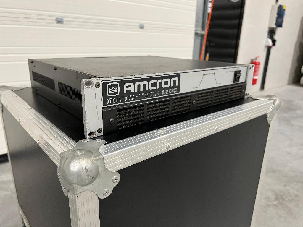 Crown/Amcron Micro-Tech MT-1200 2x480W/4Ohm, Enlèvement, Utilisé, 120 watts ou plus