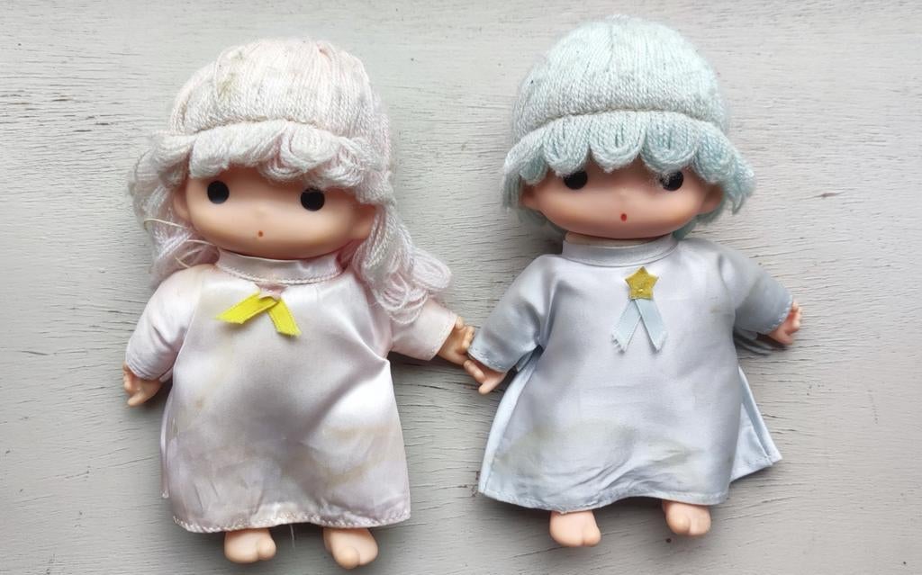 Rares petites étoiles jumelles vintage., Enlèvement ou Envoi, Utilisé