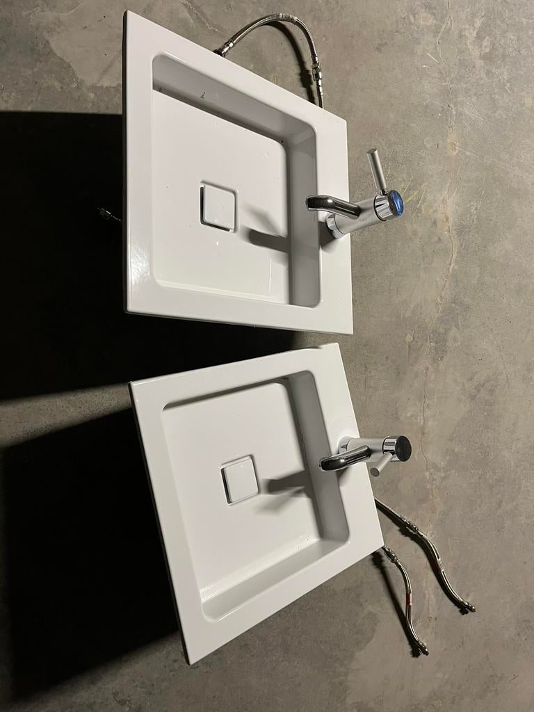 Lavabo + kraan, Enlèvement, Utilisé