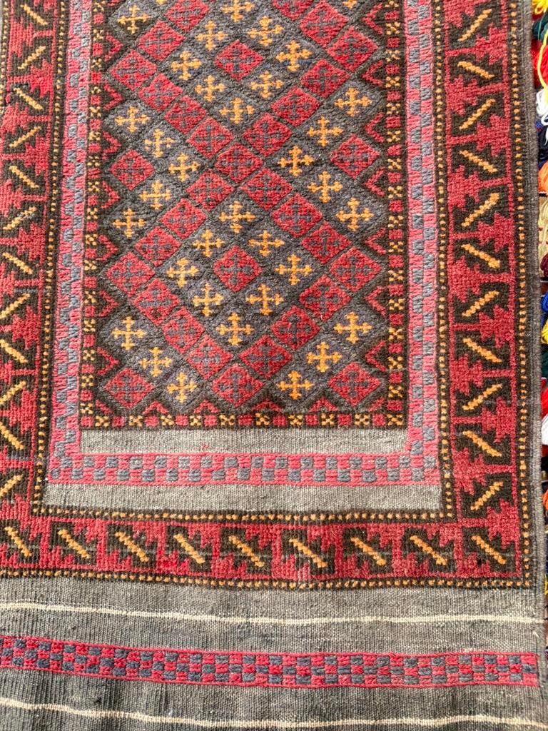 Tribaal tapijt uit iran 300x62cm, Ophalen of Verzenden