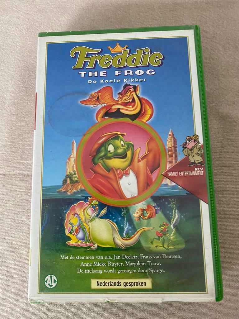 VHS Video cassette : Freddie the Frog : de koele kikker, Alle leeftijden, Ophalen of Verzenden, Actie en Avontuur