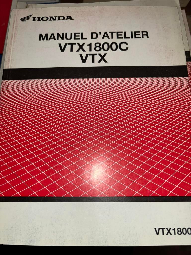Workshopmanual Honda VTX1800C in Frans, Motoren, Handleidingen en Instructieboekjes, Ophalen of Verzenden, Honda