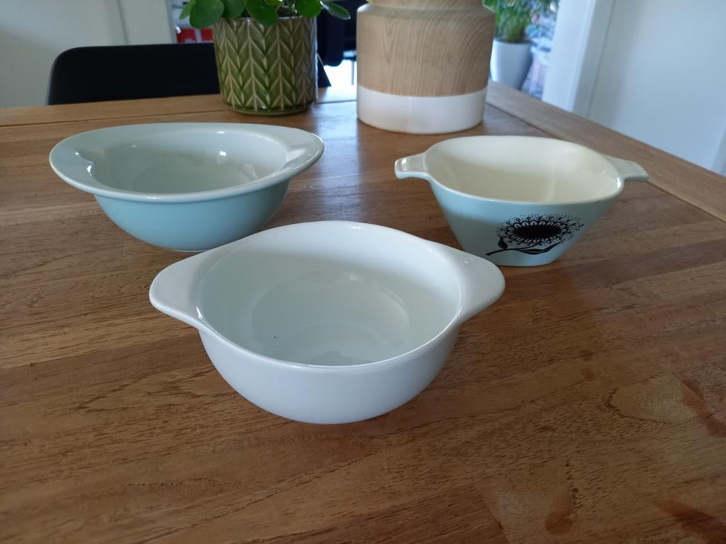 3 verschillende kommetjes Holland, Ophalen of Verzenden