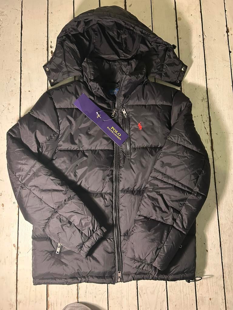 Ralph lauren jas zwart, Ophalen of Verzenden, Nieuw, Maat 48/50 (M), Zwart