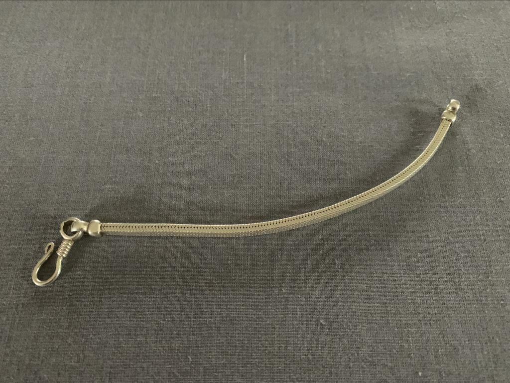 Bracelet de marque Snake en argent longueur 15,5 cm, Argent, Argent