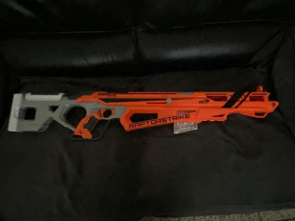 Fusil Nerf Sniper, Enlèvement, Comme neuf