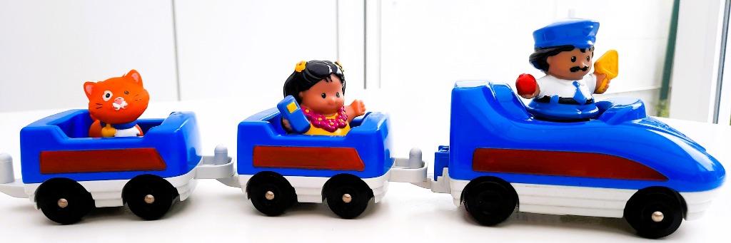 Fisher Price little people trein, Kinderen en Baby's, Speelgoed | Fisher-Price, Ophalen of Verzenden, Zo goed als nieuw, Speelset