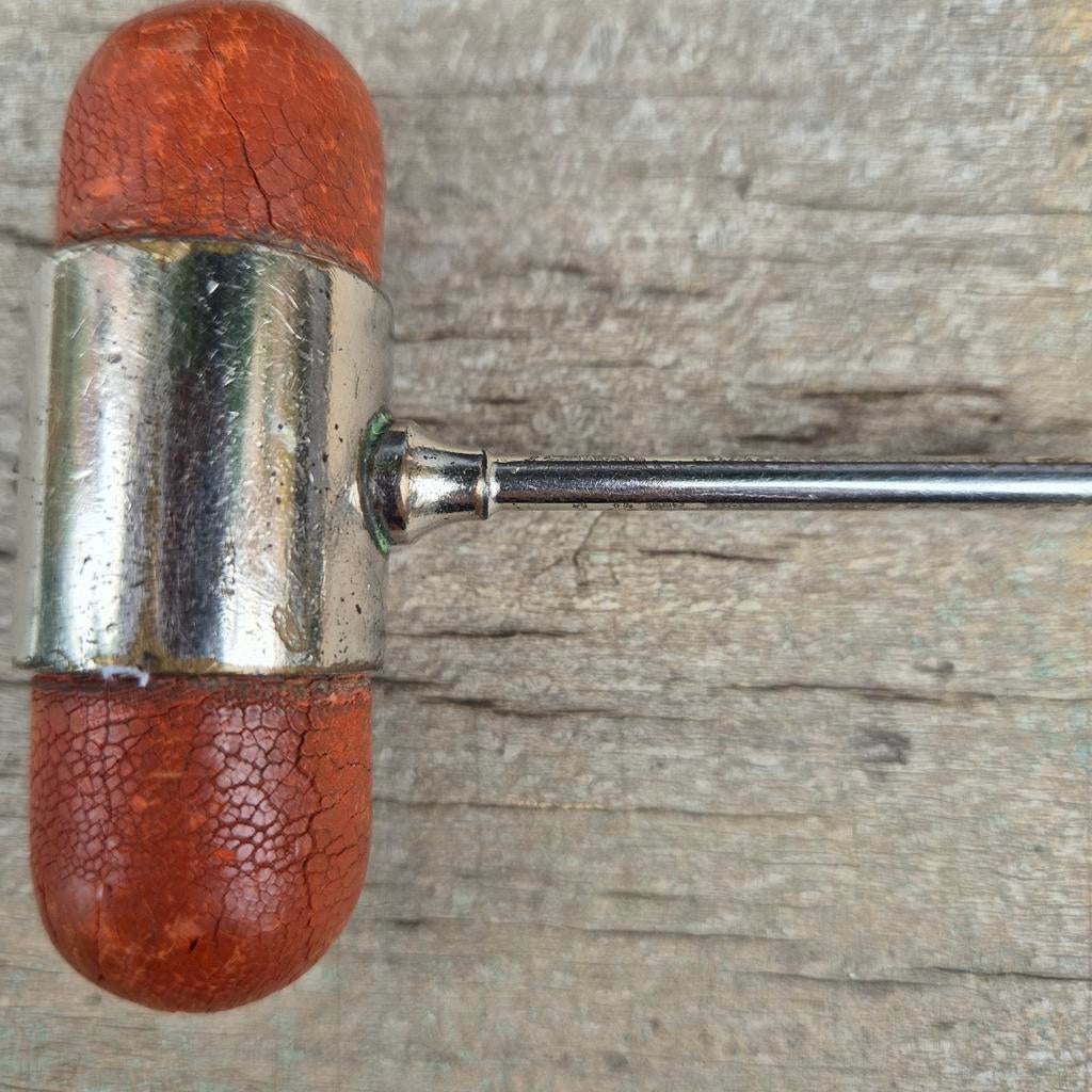 Reflexhamer, vintage met ouderdomssporen., Ophalen of Verzenden