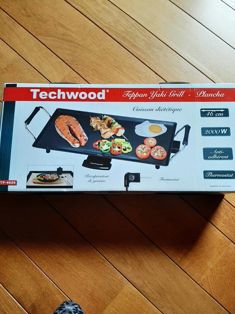 Teppanyaki plaat, Ophalen, Nieuw