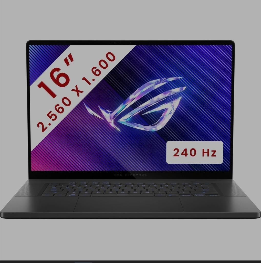 Zephyrus G16 (2024), Met videokaart, Qwerty, Intel Core Ultra 7 155H, Ophalen of Verzenden