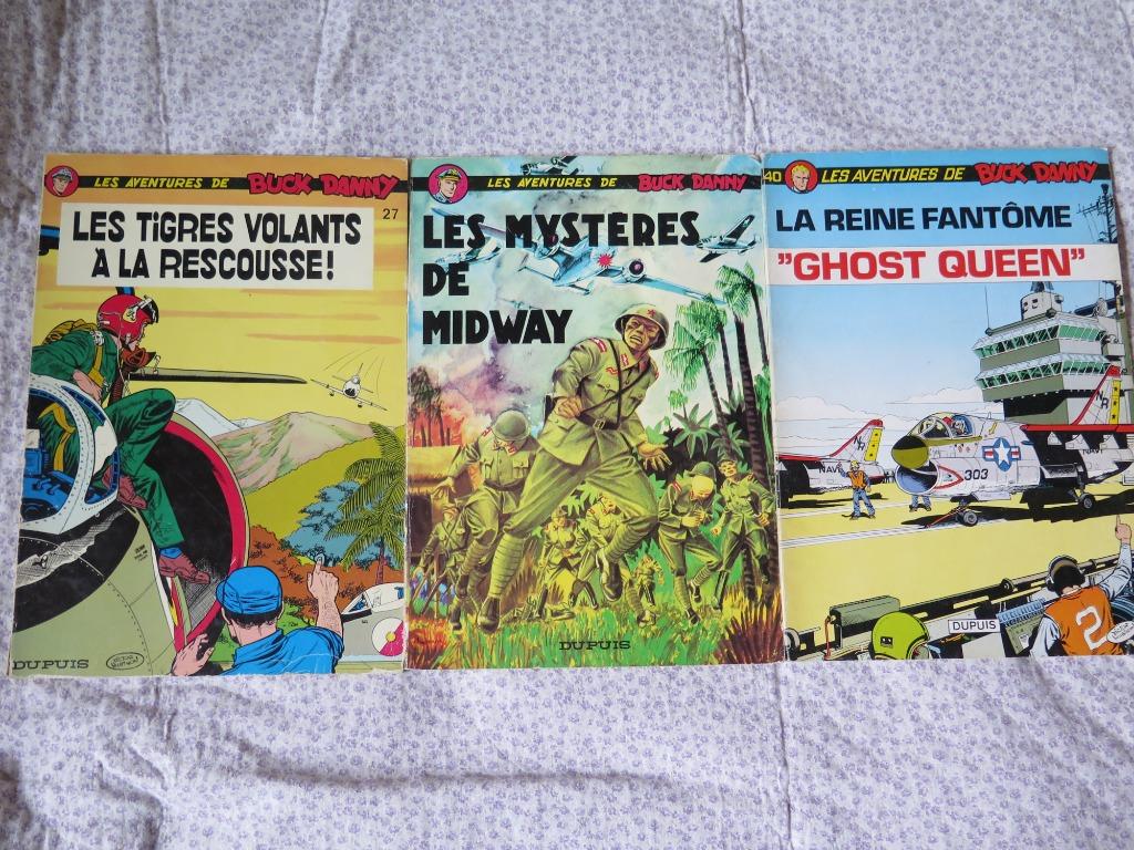 Buck Danny, Meerdere stripboeken, Ophalen of Verzenden, Gelezen