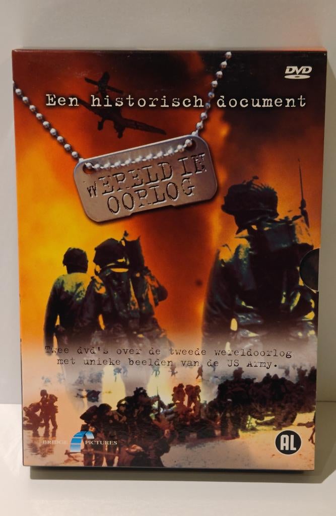 Wereld in Oorlog 2‑DVD Box WOII Docu Unieke US Army‑beelden, Enlèvement ou Envoi, Guerre, Tous les âges, Coffret