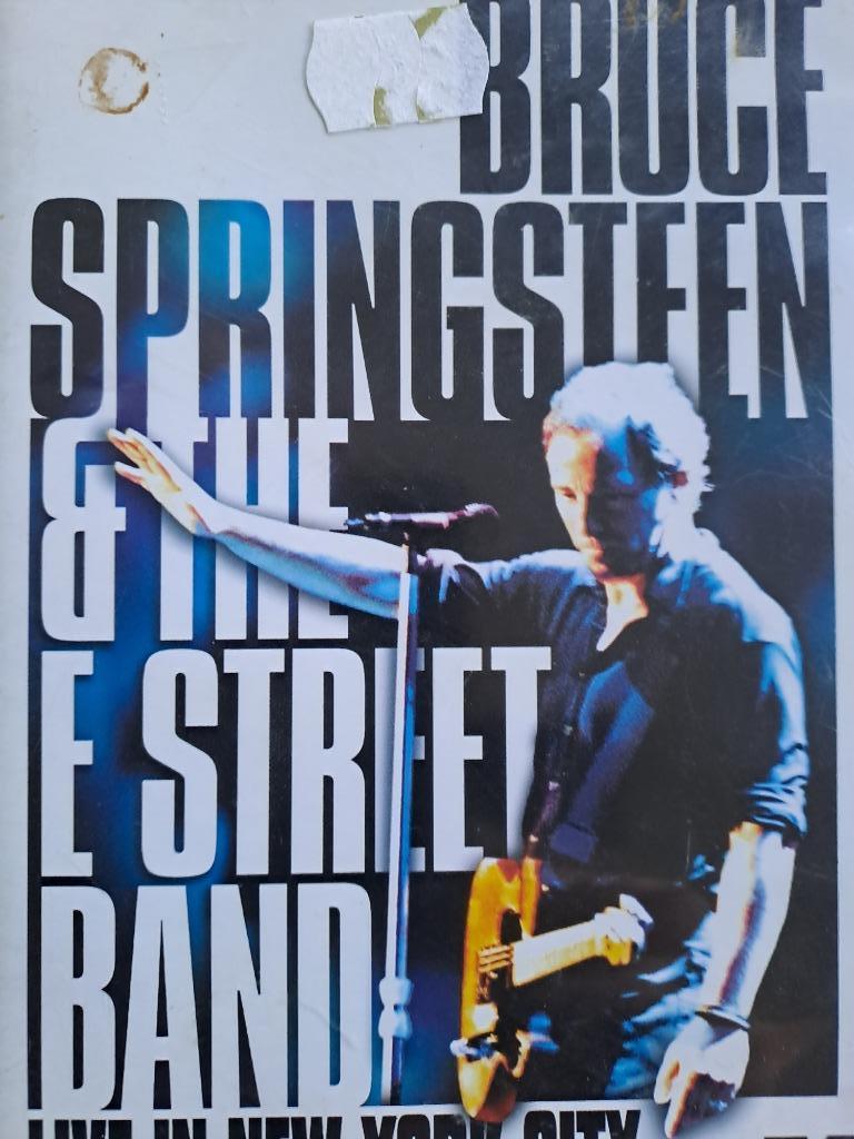 2 DVD BRuce Springsteen & E Street Band LIVE NY, Cd's en Dvd's, Ophalen of Verzenden, Zo goed als nieuw, Muziek en Concerten