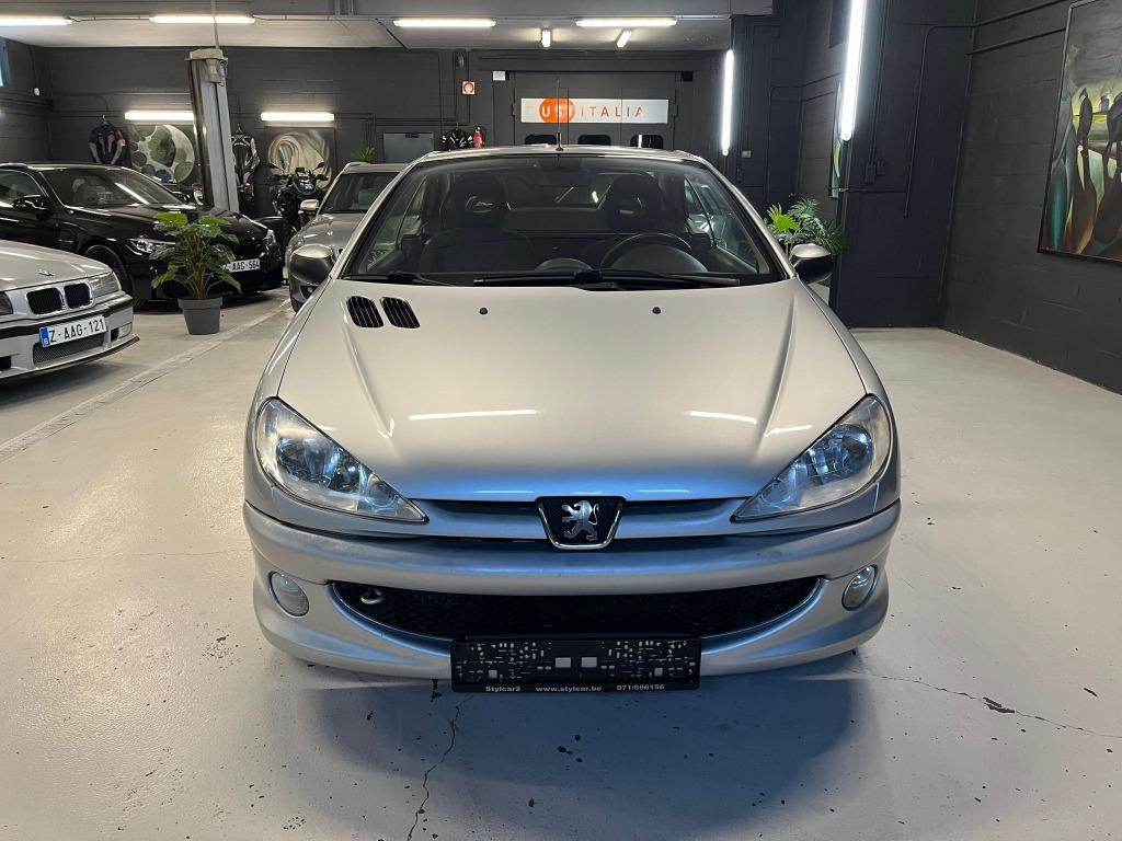 PEUGEOT 206 CC **CABRIOLET** 12MOIS DE GARANTIE, Auto's, Stof, Zwart, Cabriolet, Bedrijf