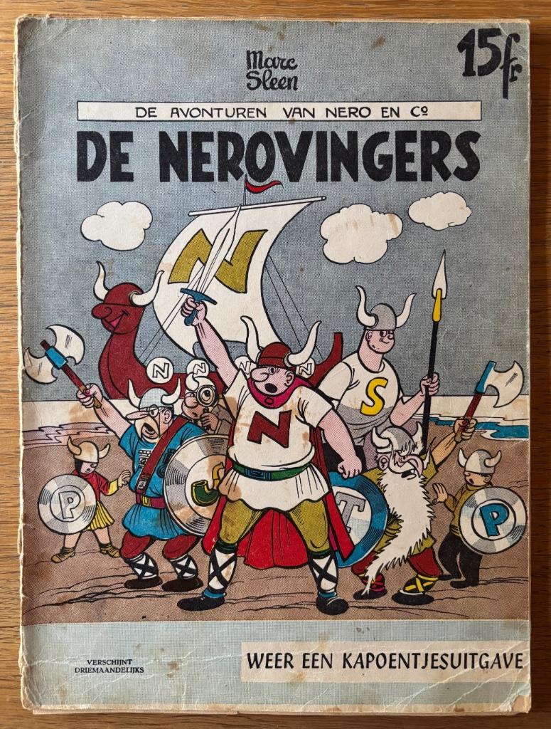 Strip: Nero - De Nerovingers, Enlèvement ou Envoi, Marc Sleen, Une BD, Utilisé