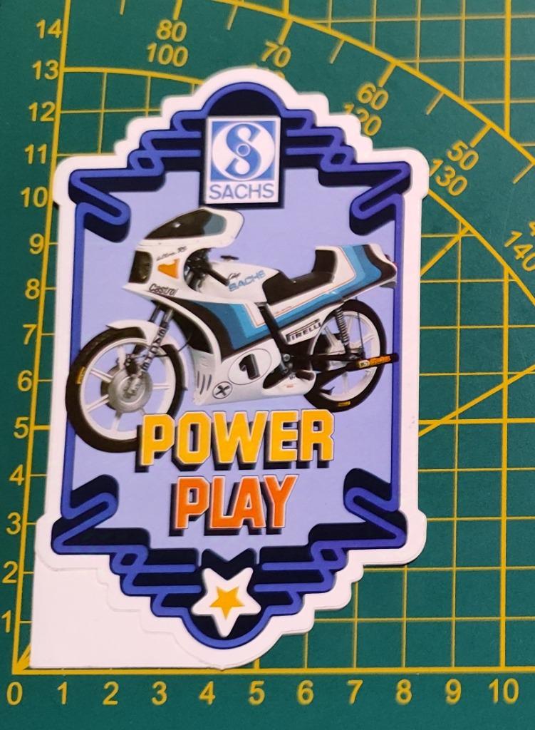 Sticker Sachs Ultra RS CUP brommer 1981, Enlèvement ou Envoi