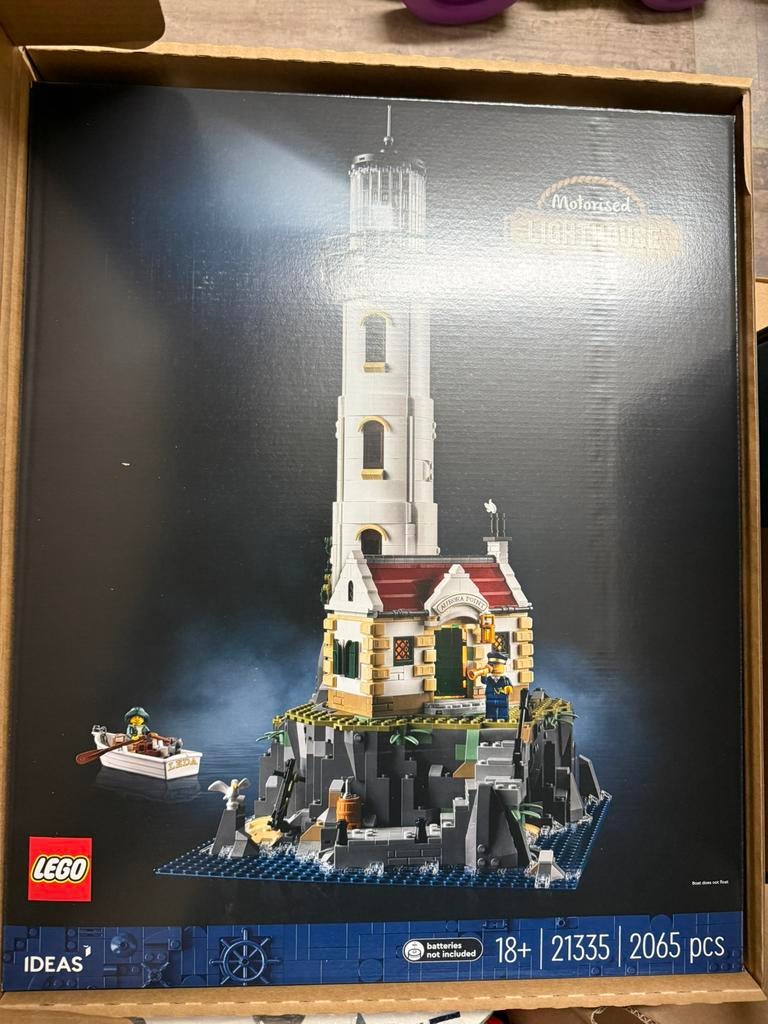 Lego 21355 Motorised Lighthouse nog in omdoos, Ophalen of Verzenden, Zo goed als nieuw, Lego