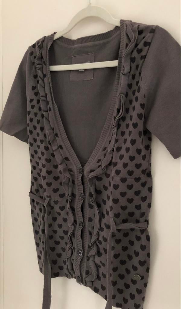 fijn truitje knoopsluiting en lintje JBC 158 164, Kinderen en Baby's, Kinderkleding | Maat 158, Gebruikt, Meisje, Trui of Vest