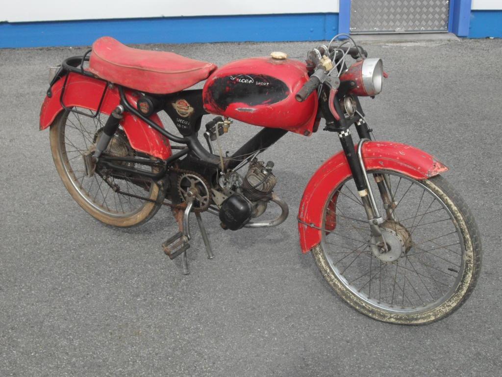 oldtimer motor Lucer Special Sports van 1957, 49 cc, Overig, 11 kW of minder