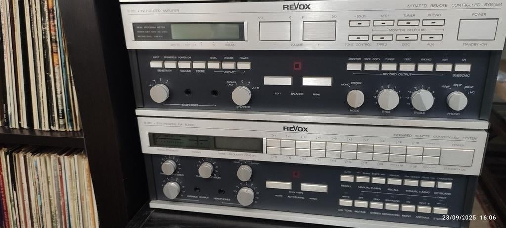 REVOX VINTAGE TIP TOP TUNER/AMPLIFIER, Enlèvement, Utilisé