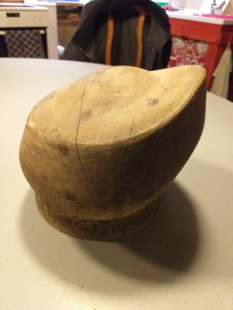 Uniek hoedenblok jaren '30, Verzenden, One size fits all, Hoed