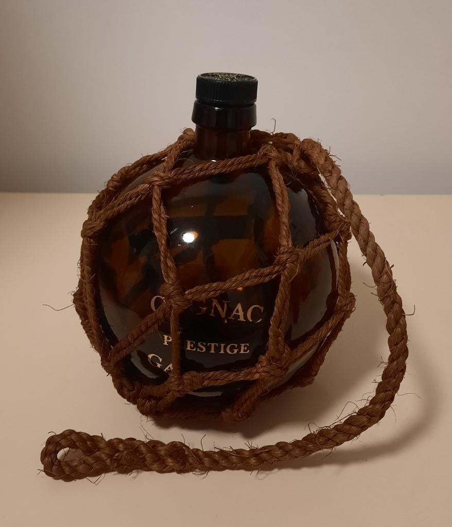 Cognac Gautier fles, Verzamelen, Ophalen of Verzenden, Zo goed als nieuw, Overige typen