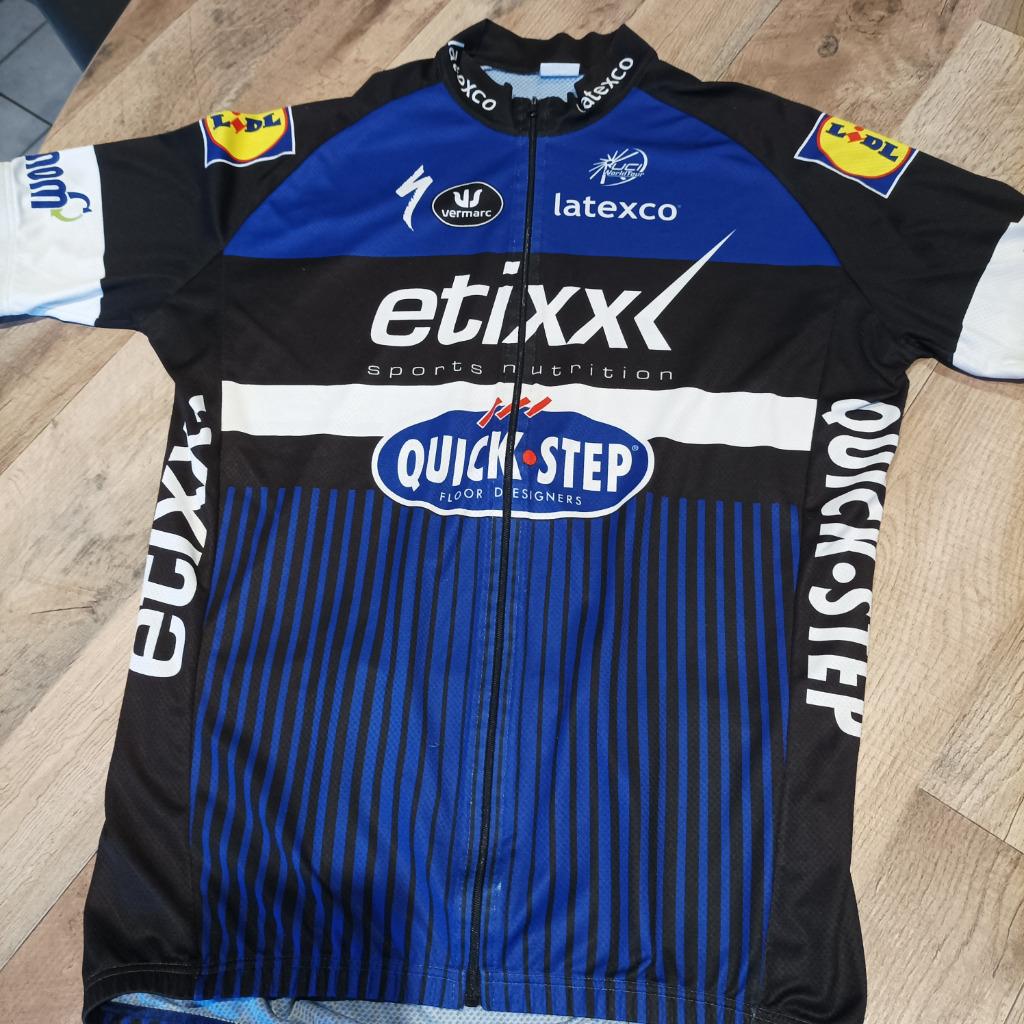 Wielertrui Quickstep vintage 2016, Vêtements d'extérieur, XXL, Enlèvement, Utilisé