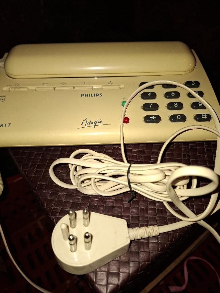 Téléphone Philips Adagio, Enlèvement ou Envoi, Utilisé, 1 combiné, À Faible Émission d'Ondes