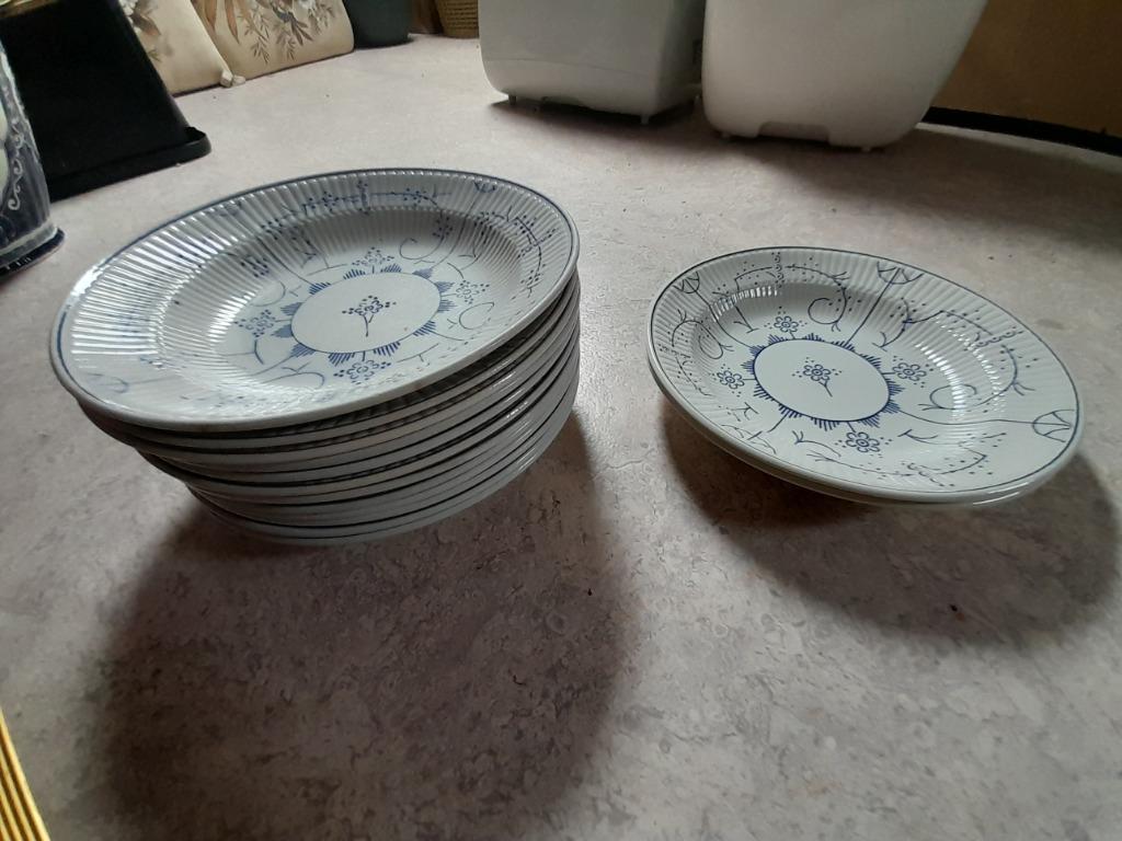 Assiettes creuses Boch Copenhague, Enlèvement