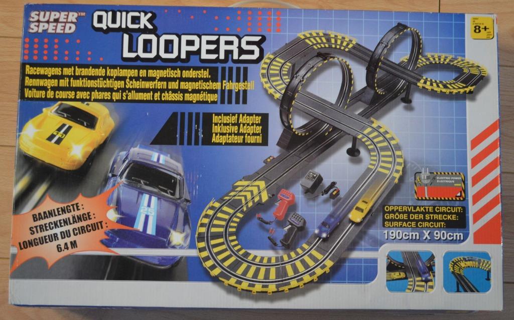 Boucles rapides de piste de course, 6,4 m de long, Neuf, Autres marques, Électrique, Enlèvement ou Envoi