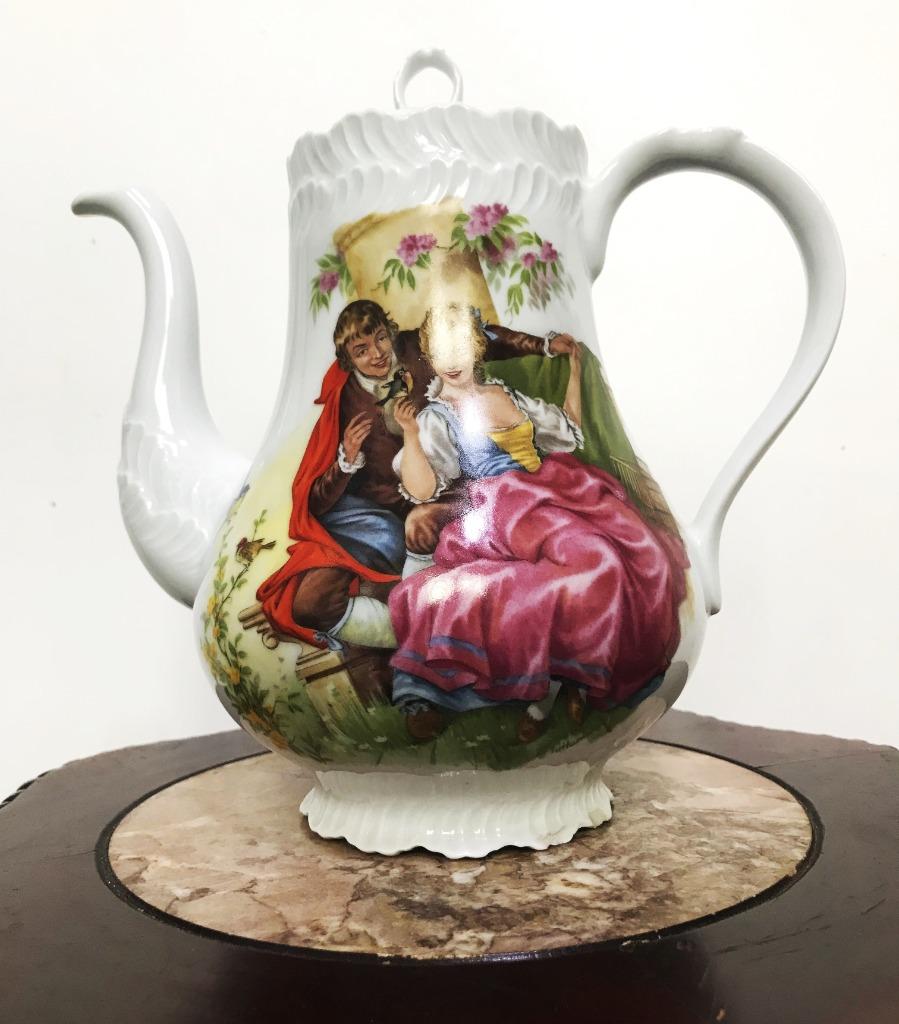 Kan Limoges Koffie Porselein Odette ✨😍💑🤗🎁👌, Antiek en Kunst, Ophalen of Verzenden