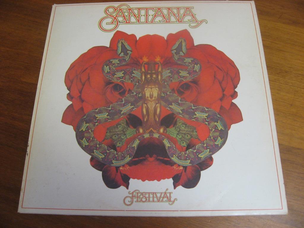 SANTANA Festivál LP ROCK JAZZ, Ophalen of Verzenden, Gebruikt, 12 inch