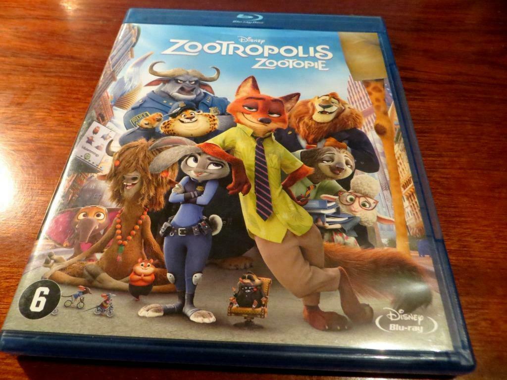 DISNEY - BLU-RAY - ZOOTOPIE (ZOOTROPOLIS), Envoi, Autres personnages, Utilisé, Autres types