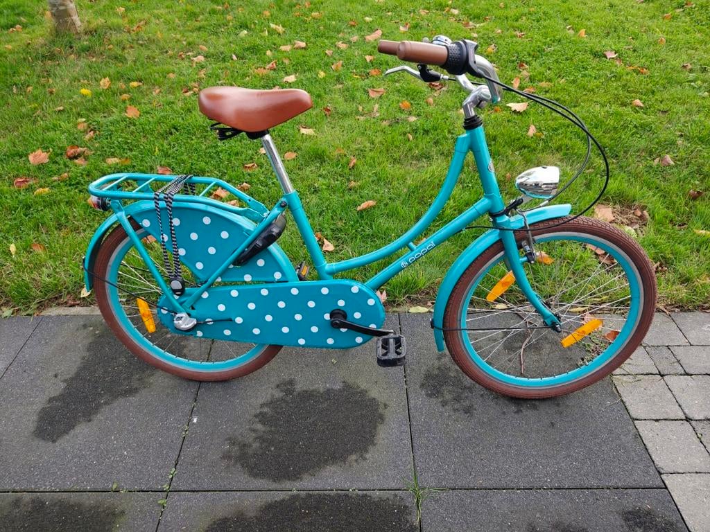 Popal omafiets 22 inch, groen, Vélos & Vélomoteurs, Vélos | Vélos pour enfant, Comme neuf, Enlèvement