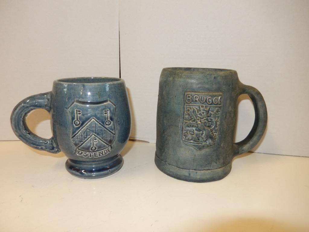 BIERPULLEN: BRUGGE & OSTENDE, Antiek en Kunst, Antiek | Keramiek en Aardewerk, Ophalen of Verzenden