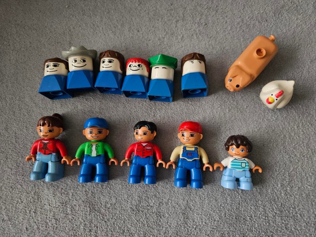 Lot personnages lego duplo, Enlèvement ou Envoi, Comme neuf, Duplo