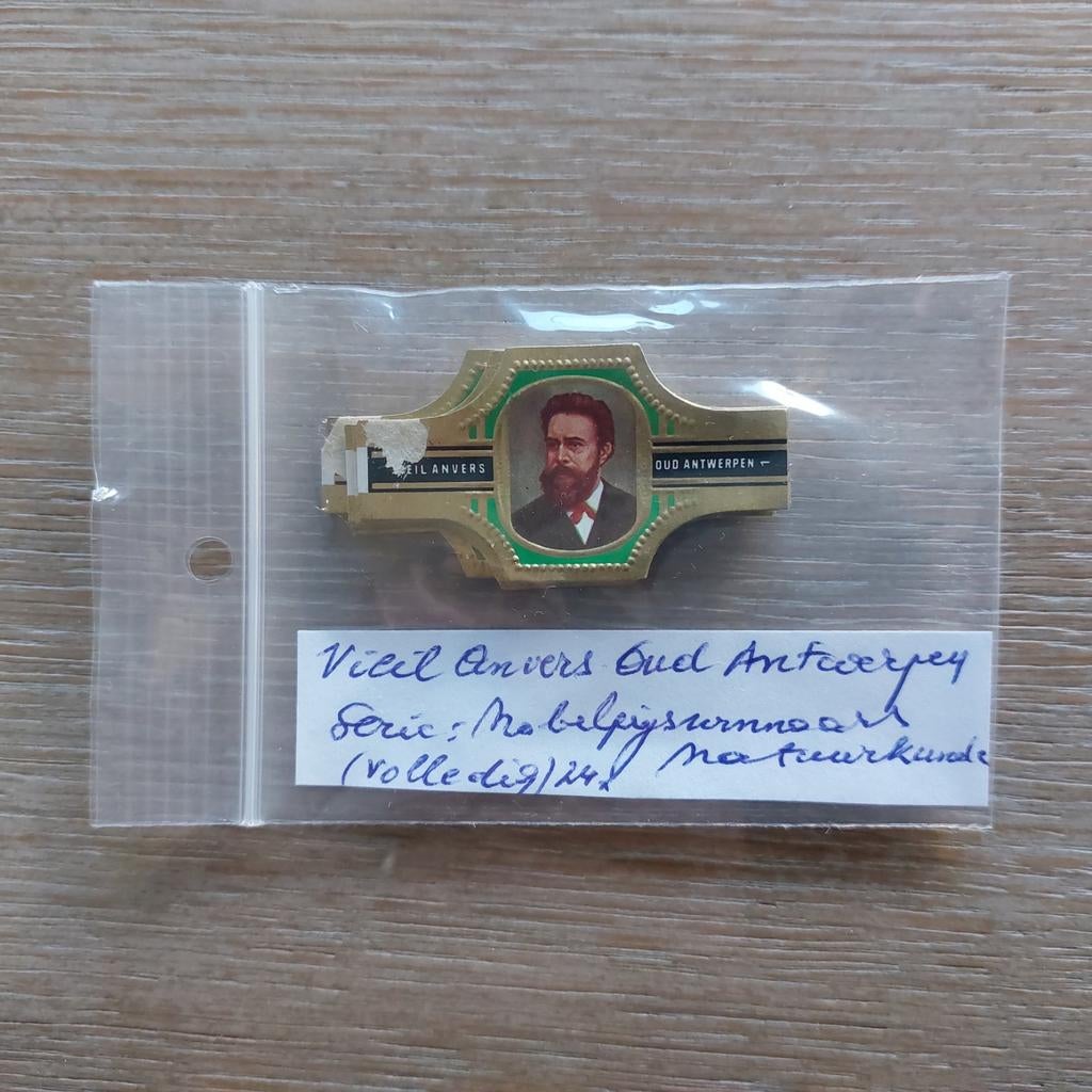 Reeks sigarenbandjes Vieil Anvers, Verzamelen, Ophalen of Verzenden, Zo goed als nieuw, Sigarenbandjes