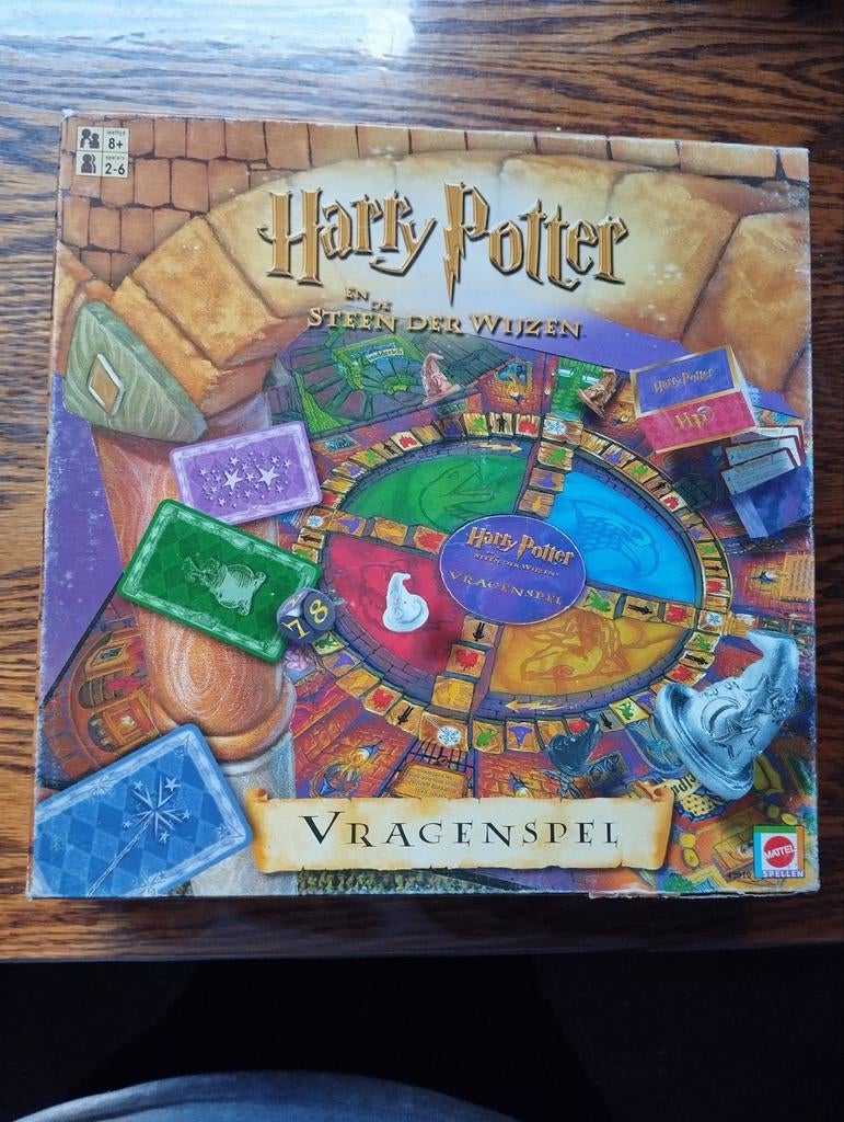 Jeu de plateau Harry Potter à l'école des sorciers, Mattel 2, Enlèvement ou Envoi, Comme neuf, Jeu