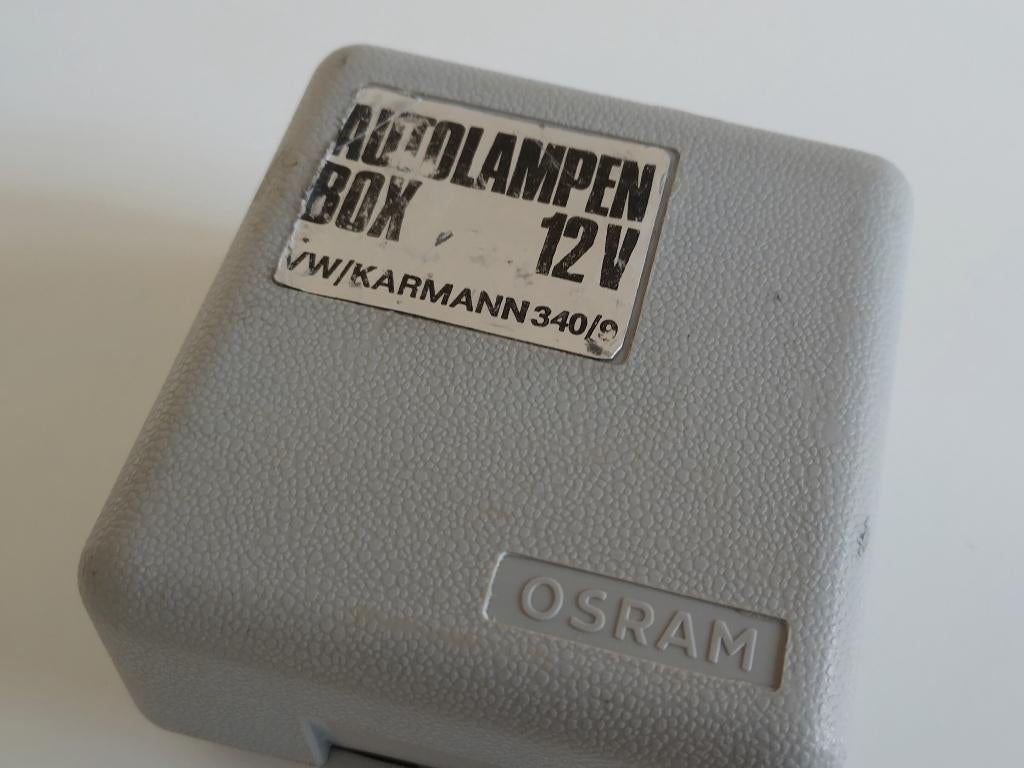 OSRAM Autolampen Box 12V, VW-Karmann Ghia 340/9, Ophalen of Verzenden, Volkswagen