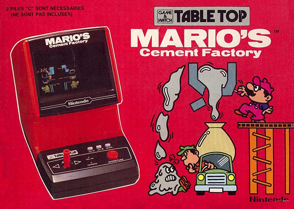 Nintendo Game & Watch Tabletop – Mario’s Cement Factory, Enlèvement ou Envoi, Comme neuf