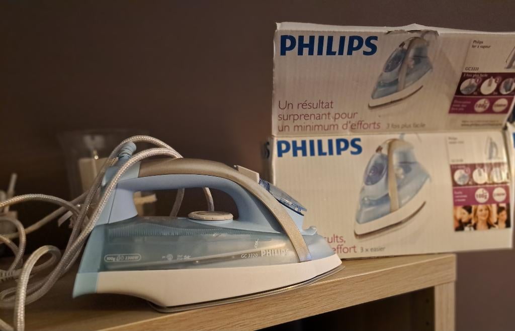 Strijkijzer Philips, Ophalen, Gebruikt, Strijkijzer met snoer