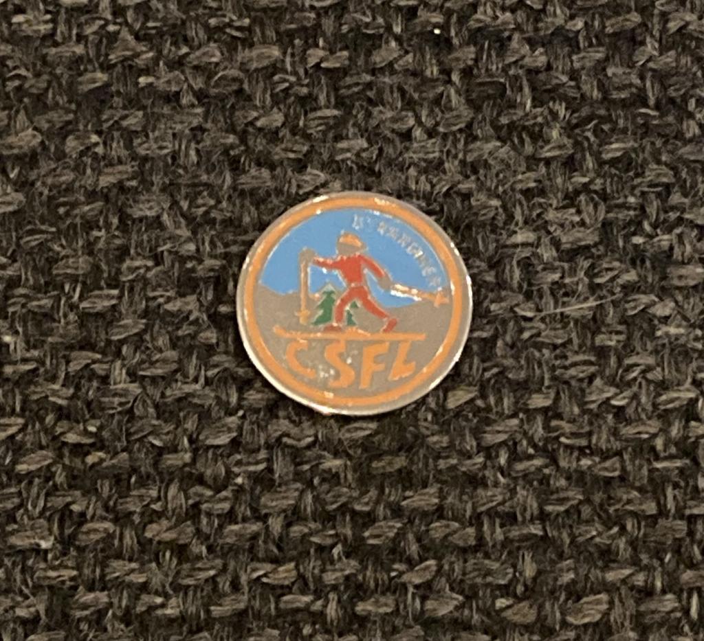 PIN - CSFL - SKI - LANGLAUF - GERARDMER, Envoi, Utilisé, Sport, Insigne ou Pin's